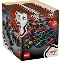 LEGO Minifigures 71049 - Voiture de course F1 à collectionner - 1 présentoir (36 paquets)