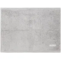 BOSS Tapis de bain en coton avec logo brodé contrastant