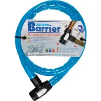 Oxford Barrier 25 Mm 1.5 M Cadenas Bleu Bleu One Size
