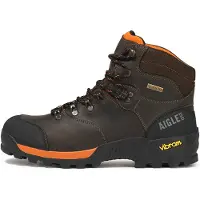 Aigle Bottines à lacets 'Altavio' brun foncé / noir