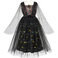 Souza Déguisement - Fée av. Lumière - Agatha - Noir - - 8-10 ans (128-140) - Costumes