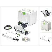 Festool TS 55 FEBQ-Plus-PA Scie plongeante 1200 W 160 mm + guide parallèle PA-TS 55 + Systainer
