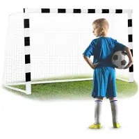 Neo-Sport But de football 180 x 120 x 60 cm NS-464 noir et blanc