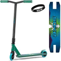 Soke Scooter de performance GO ! vert-bleu