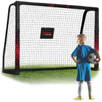 Neo-Sport But de football 180 x 120 x 60 cm NS-463 noir-rouge