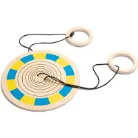 BS Toys Colour Spinner Jeu de traction en bois