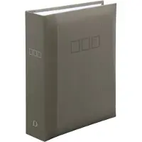 Deknudt Einsteckalbum 18,3x22,8 200 Fotos 10x15 grau A40H70200PH