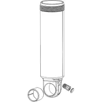 RockShox Damper Body/ifp Fast Monarch Corp Noir 216 x 63 mm