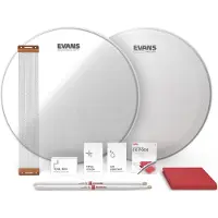 Evans HD Dry Fusion Tom Pack & 14" Snare TuneUp Kit