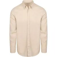Mcgregor Chemise Coton-Lin Écru Beige taille XL