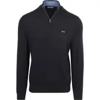 Mcgregor Pull Demi-Zip Coton-Cachemire Marine