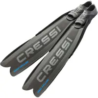 Cressi Gara Modular Impulse Spearfishing Fins Noir EU 44-45