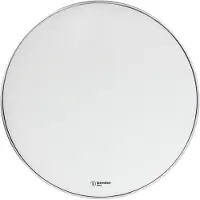 SpareDrum 22" Mute 3 Plis - Mesh Silencieuse - Blanc