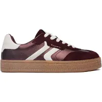 Tamaris Chaussure folklorique bordeaux / blanc naturel
