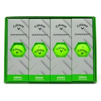 Callaway Supersoft 2025 Matte Green Basic Balles de golf