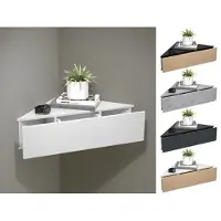 Hioshop lot table de chevet, mini table de chevet, bedside tables, tables de nuit, table de chevet gain de place, table de chevet design moderne