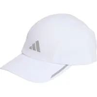 Adidas Casquette de sport 'RUNNING MESH 4 PANEL CAP' gris argenté / blanc