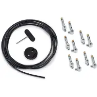 Rockboard PatchWorks Solderless SET 3 m Straight - Bent Patch Cable (câble de raccordement droit - coudé)