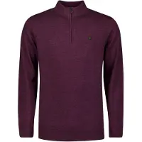 No-excess Pull-over rouge foncé