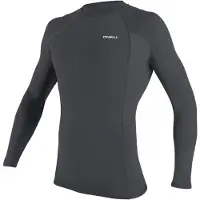 O'Neill Basic Skins Long Sleeve Rash Guard Gris L Homme