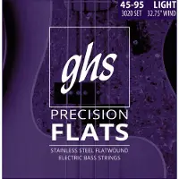 GHS 3020 Precision Flats Short Scale Light 45-95