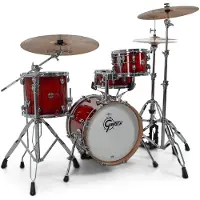 Gretsch drums Gretsch Catalina Club 16 Shell Pack With Snare Gloss Crimson Burst