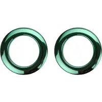 Bass Drum Os 2" Sound Hole Rings Green