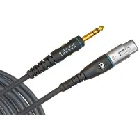 D'addario And Co Gamme Custom XLR Femelle Vers 1/4" 3 M