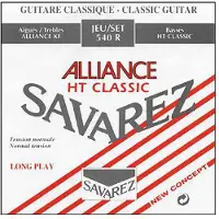 Savarez 540R Alliance HT Classic Rouge Tirant Normal