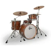 Gretsch drums Gretsch Catalina Club 20 Shell Pack With Snare Satin Walnut Glaze