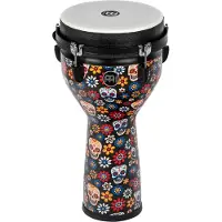 Meinl Percussion 10" Jumbo Series Djembe Day Of The Dead