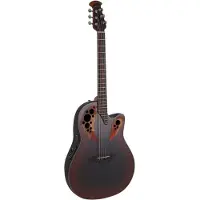 Ovation Celebrity Elite Mid Cutaway Reverse Red Burst CE44-RRB-G