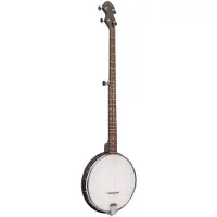 Gold tone AC-1LN banjo 5 cordes à manche long et dos ouvert avec housse