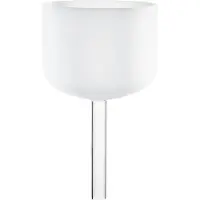 Sonic Energy Crystal Singing Bowl with handle Note B4