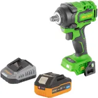 Procraft PWA18bb Clé à choc sans fil 20 V 550 Nm 1/2" Brushless + 1x batterie 4,0 Ah + chargeur