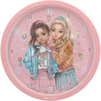 TOPModel Team Teddy Wall Clock Rose Enfants