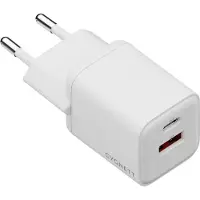 Cygnett Chargeur Mural 35W Double Port USB-A USB-C Blanc