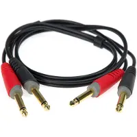 Klotz AT-JJ0300 Double Jack 3 M Contact en Or