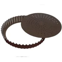 Gobel Tourtière perforée partiellement avec fond mobile, - taille - 26 cm 226435