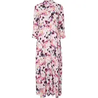 Y.A.S Robe Longue à Manches 3/4 Savanna