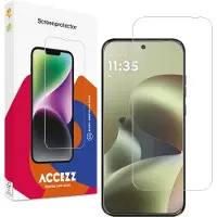 Accezz Protection d'écran en verre trempé pour Motorola Moto G77