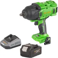 Procraft PWA80bb Clé à choc sans fil 20 V 1600 Nm 1/2" Brushless + 1x batterie 4,0 Ah + chargeur