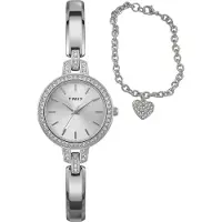Timex Montre à affichage analogique argent