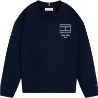 Tommy Hilfiger Sweat bleu marine / blanc
