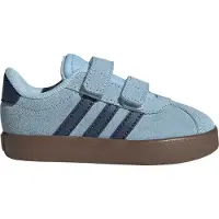 Adidas VL Court - Sneakers Bébé - Bleu - Pointure 24 - Cuir