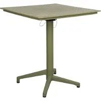 White Label Bistro Table George Green (70 x 70 x 76 cm)