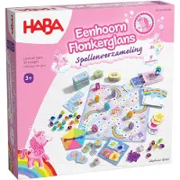 Haba Collection de jeux « Licorne scintillante » : jeux éducatifs pour enfants