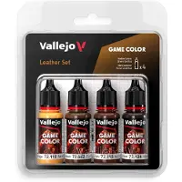 Vallejo Game Color, set en cuir 4x18ml (18 ml)