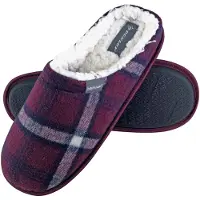 Dunlop - Homme Confortables Eponge Hiver Chaudes Pantoufles Chaussons De Maison - 45