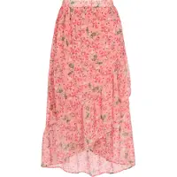 Faina Jupe vert / corail / rouge